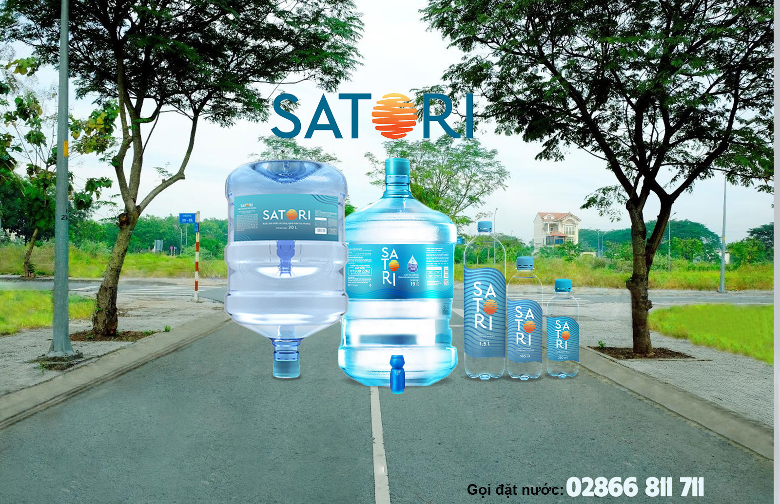 Đại lý giao nước Satori phường Bình Lợi Trung tận nhà