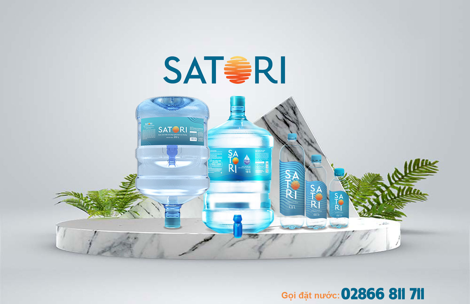 Giá nước Satori bình 20l, chai 350ml, 500ml, 1500ml mới nhất