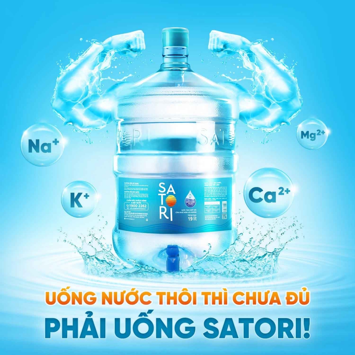 Nước uống Satori chính hãng tại TP.HCM